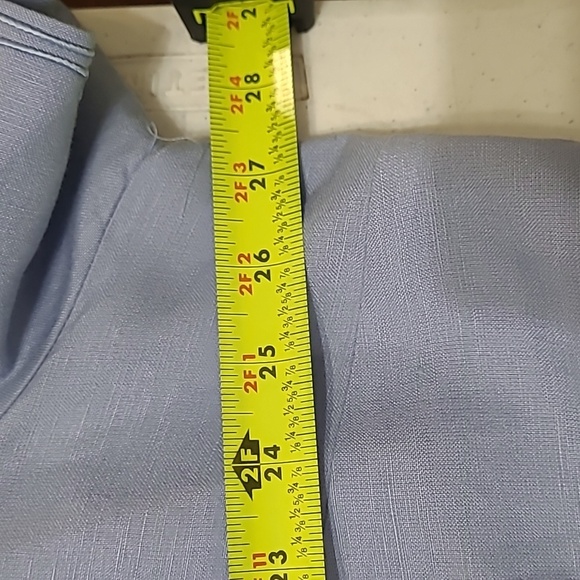 Jessica Howard Periwinkle Linen blend Dress with embroidery & beadwork size 24W - Picture 12 of 13